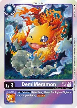 DemiMeramon (Exceed Apocalypse Box Promotion Pack) — Exceed Apocalypse