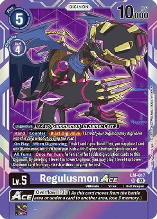 Regulusmon ACE (English Exclusive) — Exceed Apocalypse