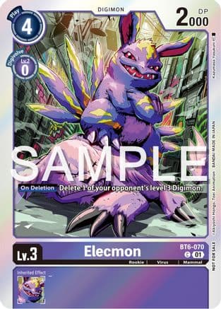 Elecmon (Official Tournament Pack Vol.12) — Double Diamond