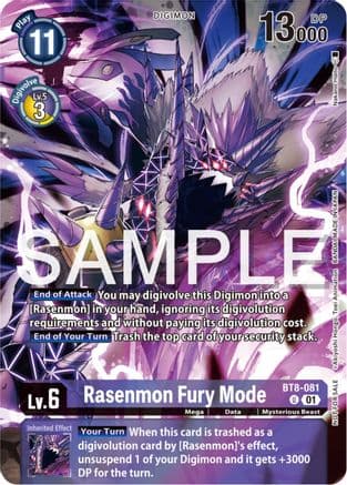 Rasenmon Fury Mode (Official Tournament Pack Vol.12) — New Awakening