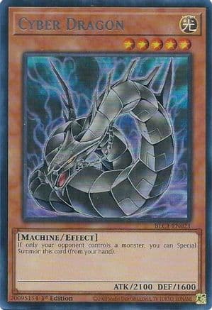 Cyber Dragon (Alternate Art) (Silver) — Battles of Legend: Chapter 1