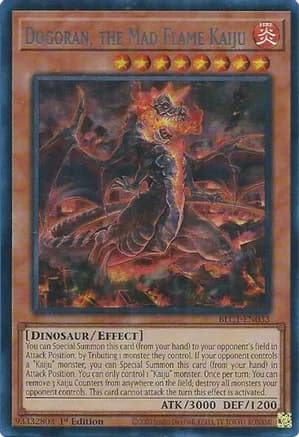 Dogoran, the Mad Flame Kaiju (Silver) — Battles of Legend: Chapter 1