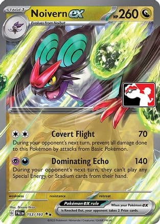 Noivern ex - 153/193 — Prize Pack Series Cards Pokémon TCG card by Nisota Niso
