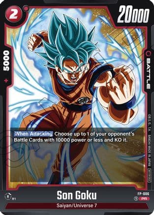Son Goku - FP-006 — Fusion World Promotion Cards and Packs