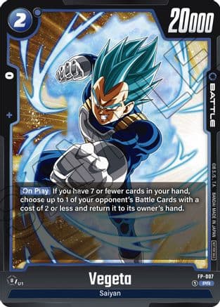 Vegeta - FP-007 — Fusion World Promotion Cards and Packs