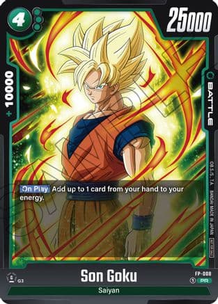 Son Goku - FP-008 — Fusion World Promotion Cards and Packs