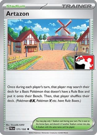 Artazon - 171/193 — Prize Pack Series Cards Pokémon TCG card by Oswaldo KATO