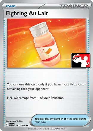 Fighting Au Lait - 181/193 — Prize Pack Series Cards Pokémon TCG card by Ayaka Yoshida