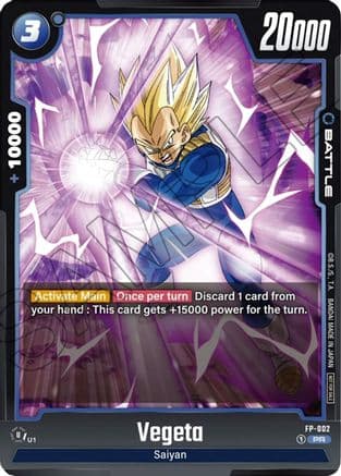 Vegeta - FP-002 — Fusion World Promotion Cards and Packs