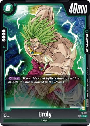 Broly - FP-003 — Fusion World Promotion Cards and Packs