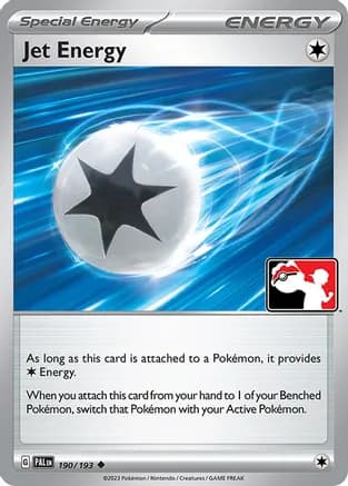 Jet Energy - 190/193 — Prize Pack Series Cards