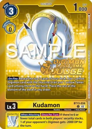 Kudamon (Judge Pack 5) — Versus Royal Knights