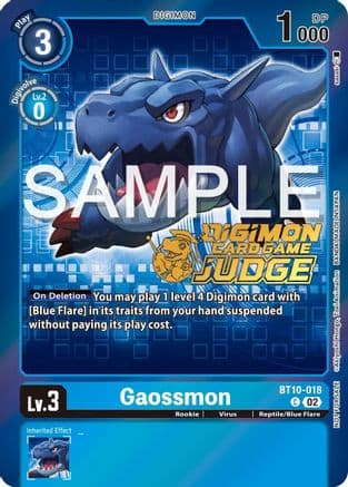 Gaossmon (Judge Pack 5) — Xros Encounter