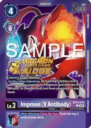 Impmon (X Antibody) (Judge Pack 5) — Across Time
