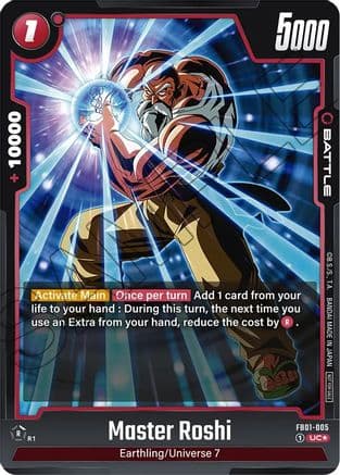 Master Roshi (Tournament Pack 01) — Tournament and Championship Promos