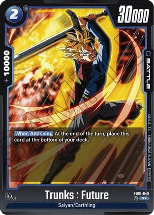 Trunks : Future - FB01-049 (Tournament Pack 01) — Tournament and Championship Promos
