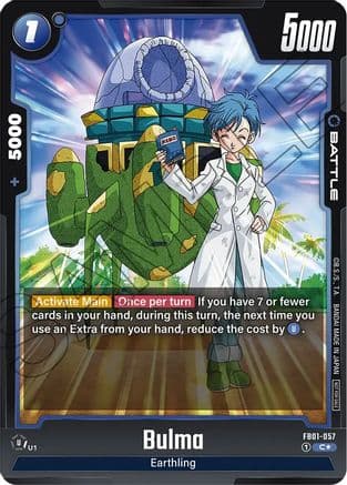 Bulma (Tournament Pack 01) — Tournament and Championship Promos