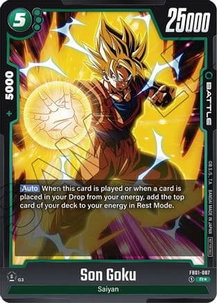 Son Goku - FB01-087 (Tournament Pack 01) — Tournament and Championship Promos