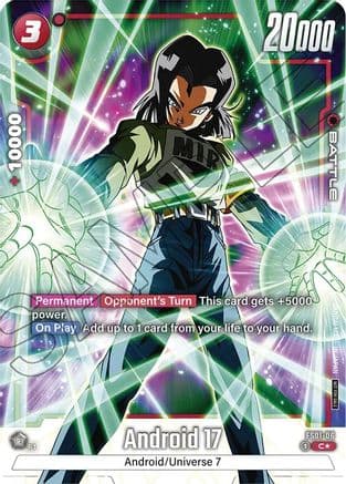 Android 17 (Tournament Pack -Winner- 01) — Tournament and Championship Promos