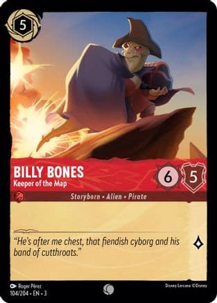 Billy Bones - Keeper of the Map — Into the Inklands