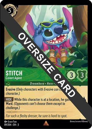 Stitch - Covert Agent (Oversized) — Into the Inklands