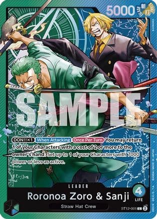 Roronoa Zoro & Sanji — Starter Deck 12: Zoro and Sanji