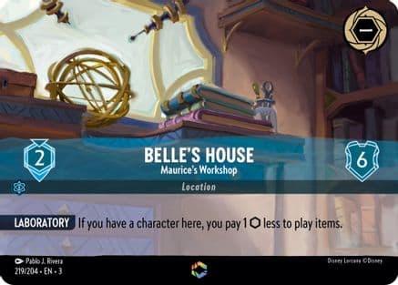 Belle's House - Maurice's Workshop (Enchanted) — Into the Inklands