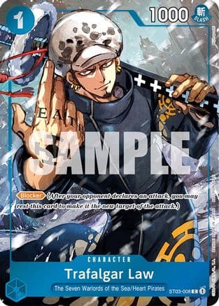 Trafalgar Law (Event Pack Vol. 3) — One Piece Promotion Cards