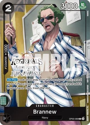 Brannew (Offline Regional 2024) [Finalist] — One Piece Promotion Cards