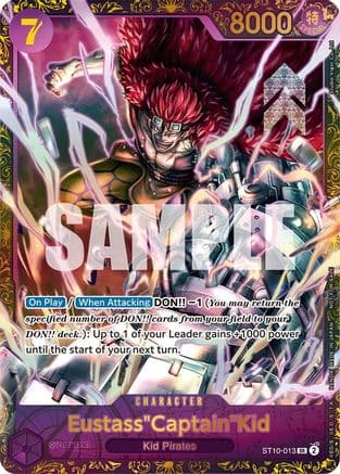Eustass"Captain"Kid - ST10-013 — One Piece Promotion Cards