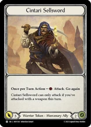 Cintari Sellsword — Heavy Hitters