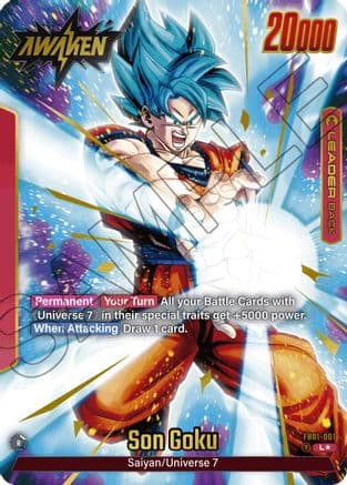 Son Goku - FB01-001 (Alternate Art) — Awakened Pulse