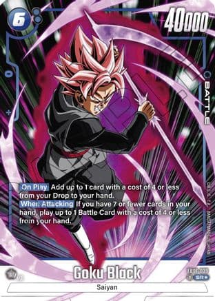 Goku Black - FB01-039 (Alternate Art) — Awakened Pulse