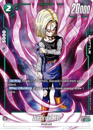 Android 18 - FB01-079 (Alternate Art) — Awakened Pulse