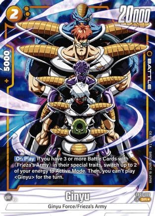 Ginyu - FB01-109 (Alternate Art) — Awakened Pulse