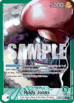 Hody Jones (020) (Alternate Art) — Wings of the Captain