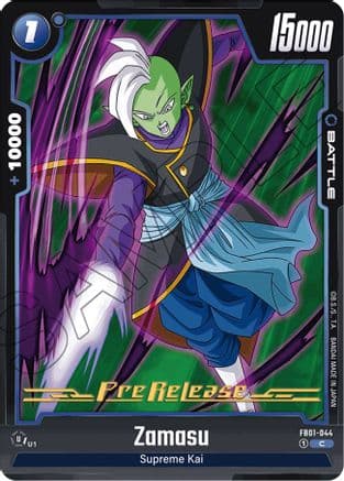 Zamasu - FB01-044 — Awakened Pulse Pre-Release Cards