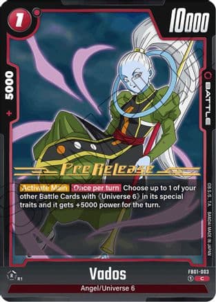 Vados — Awakened Pulse Pre-Release Cards