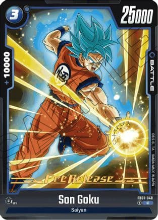 Son Goku - FB01-048 — Awakened Pulse Pre-Release Cards