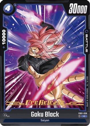 Goku Black - FB01-038 — Awakened Pulse Pre-Release Cards