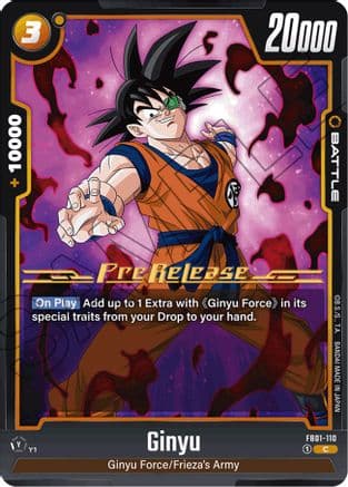 Ginyu - FB01-110 — Awakened Pulse Pre-Release Cards