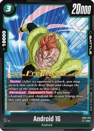 Android 16 - FB01-073 — Awakened Pulse Pre-Release Cards