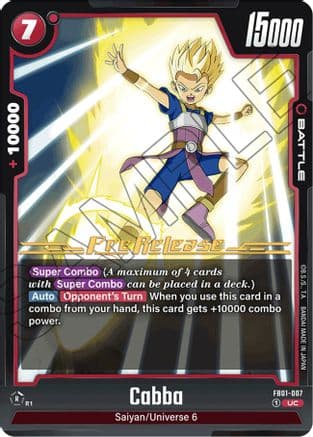 Cabba — Awakened Pulse Pre-Release Cards