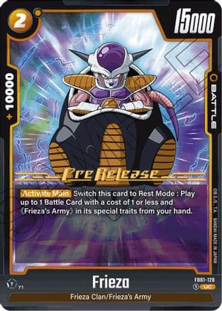 Frieza - FB01-128 — Awakened Pulse Pre-Release Cards