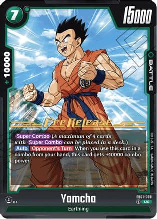 Yamcha — Awakened Pulse Pre-Release Cards