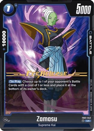Zamasu - FB01-042 — Dragon Ball Super: Fusion World card