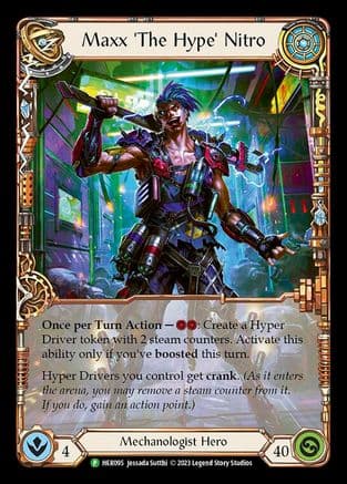 Maxx 'The Hype' Nitro - HER095 — Flesh and Blood: Promo Cards