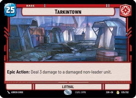 Tarkintown — Spark of Rebellion Star Wars: Unlimited card by Adrien Girod