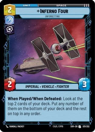 Inferno Four - Unforgetting — Spark of Rebellion