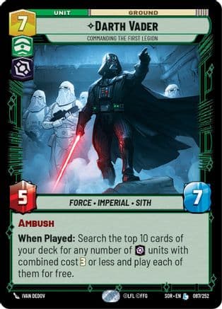 Darth Vader - Commanding the First Legion — Spark of Rebellion